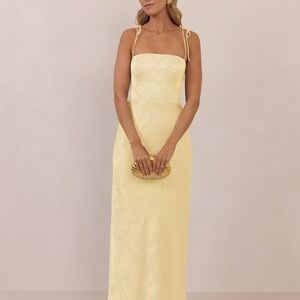 Park & Fifth Lenore Dress Size MM / Butter Jacquard